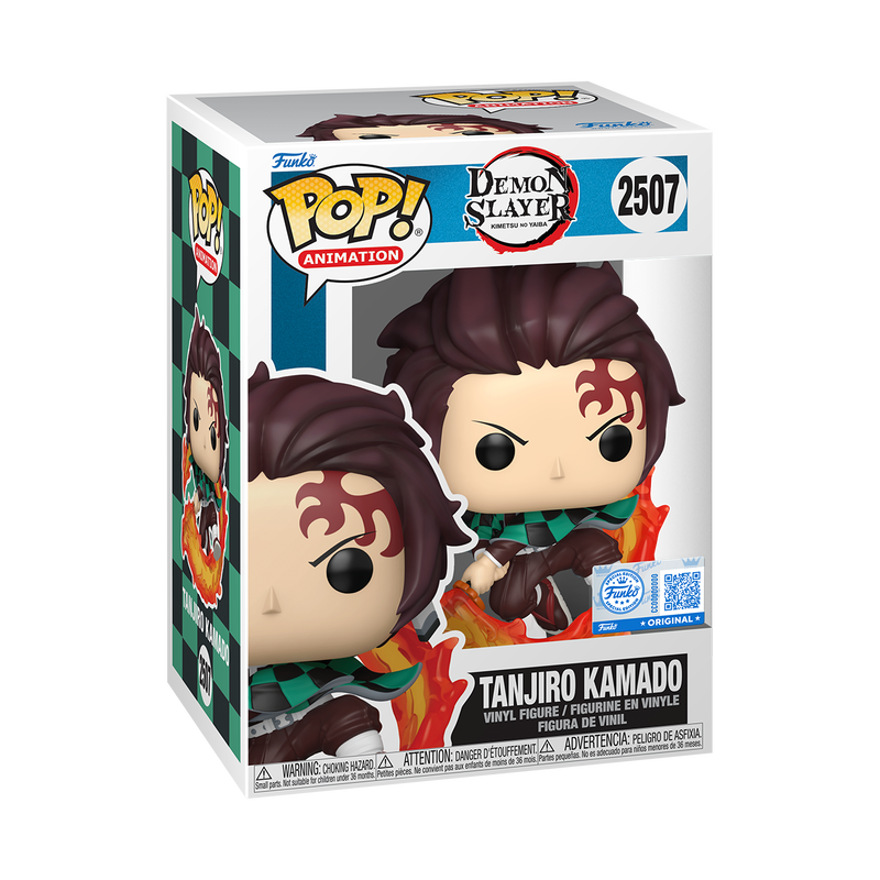 Pop! Tanjiro Kamado with Flaming Sword, , hi-res view 2