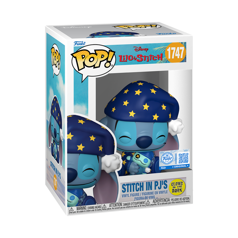 Pop! Stitch in PJ's (Glow) | Funko