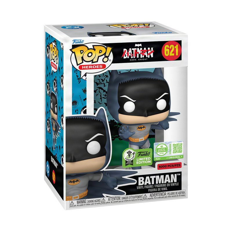 Pop! Batman (Bat-Manga!) with Pop! Protector | Funko