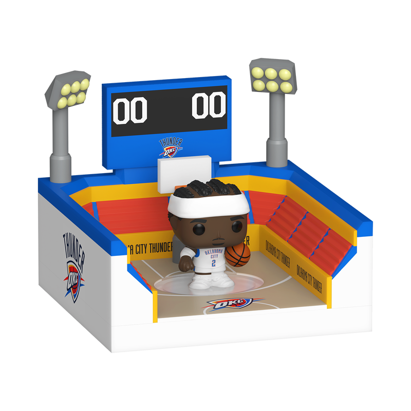 Bitty Pop! Towns Shai Gilgeous-Alexander & Basketball Arena, , hi-res view 1