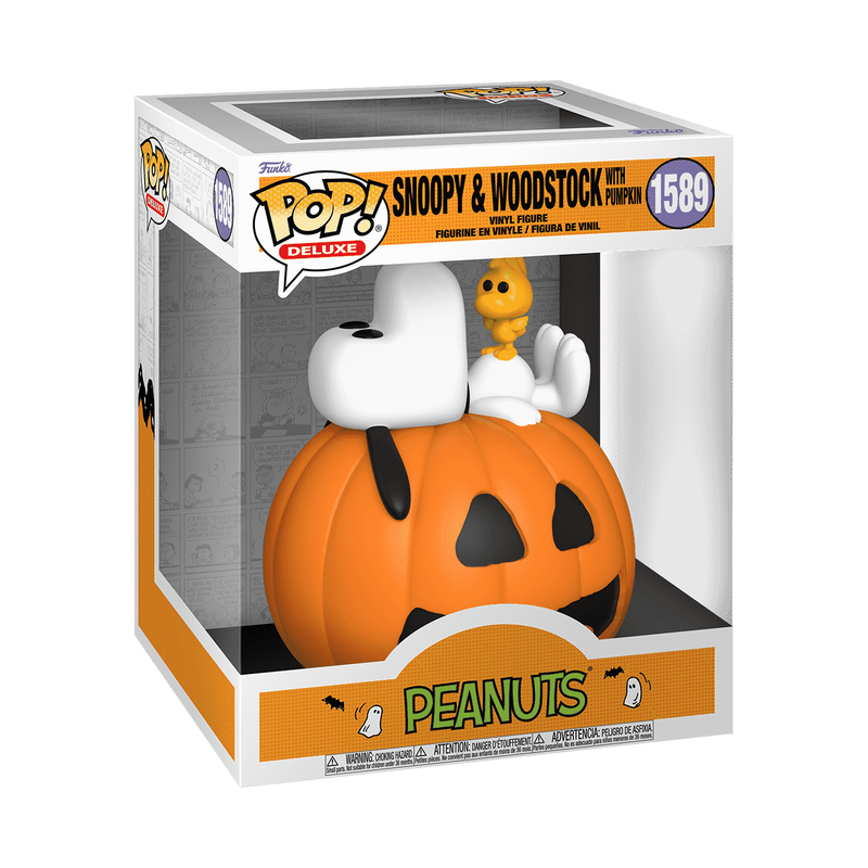 Pop! Deluxe Snoopy & Woodstock with Pumpkin, , hi-res view 2