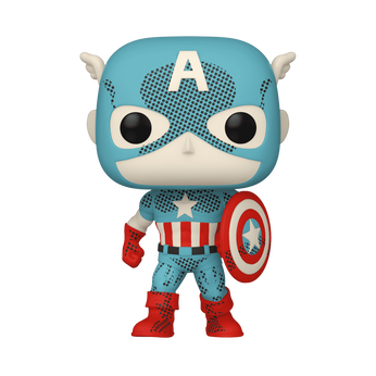 Pop! Captain America (Retro Reimagined), Image 1
