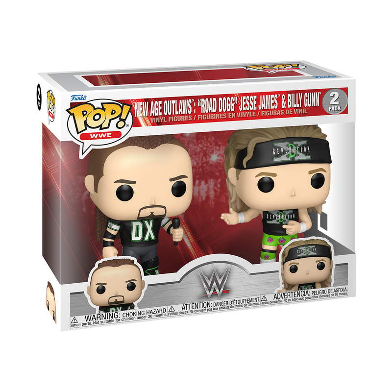 Pop! New Age Outlaws: "Road Dogg" Jesse James & Billy Gunn 2-Pack, , hi-res view 2