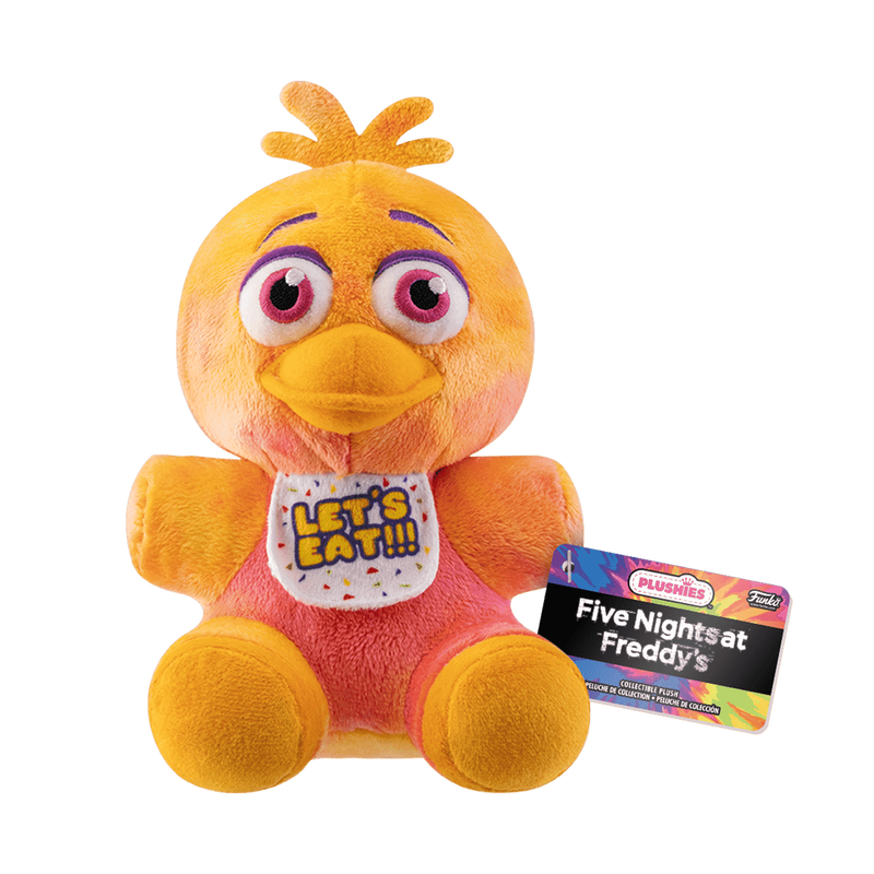 Tie-Dye Chica Plush, , hi-res view 1