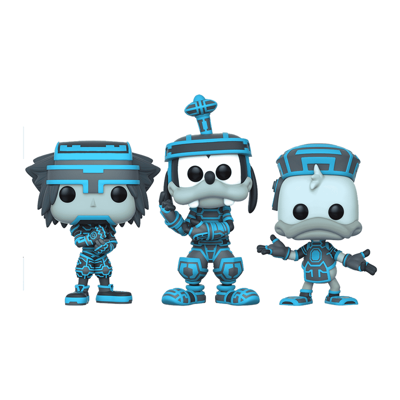 3 Pack - Sora, Goofy, and Donald (Tron), , hi-res view 1