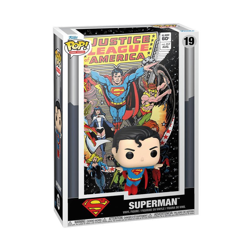 Pop! Comic Covers Justice League of America #217 (Superman), , hi-res view 2