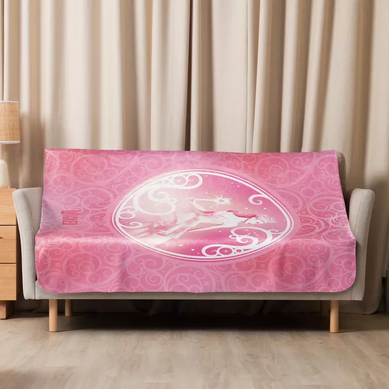 Wicked Glinda Magic Sherpa Blanket, , hi-res view 1