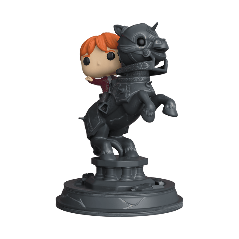 Pop! Movie Moment Ron Weasley Riding Chess Piece, , hi-res view 1