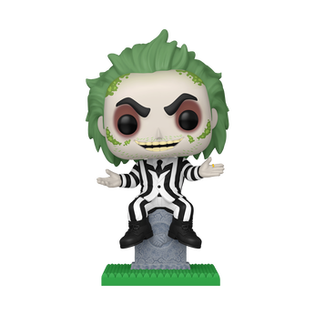 Pop! Plus Beetlejuice on Tombstone (Glow), Image 1