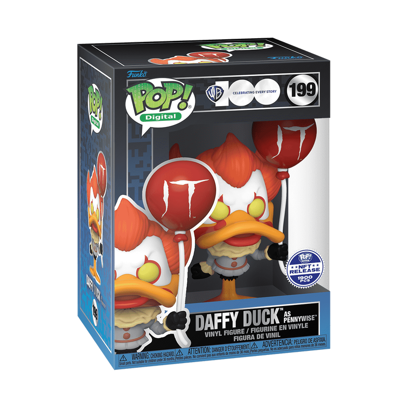 Pop! Daffy Duck as Pennywise (NFT Release), , hi-res view 2