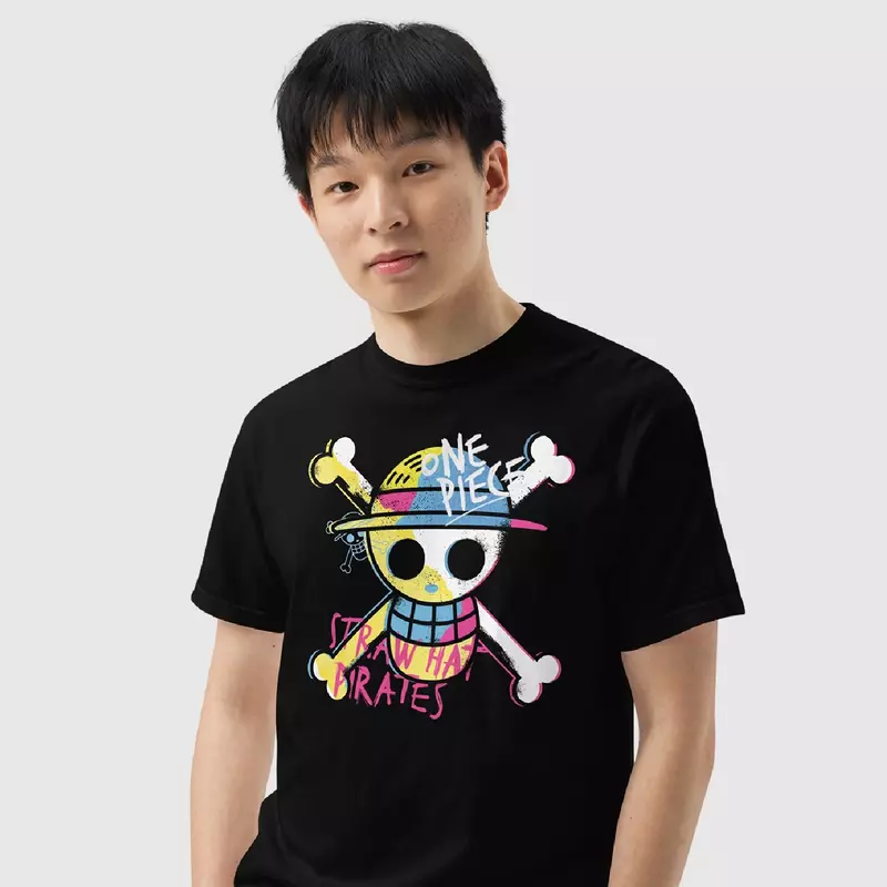 One Piece Straw Hat Pirates Comfort Colors Tee, , hi-res view 1