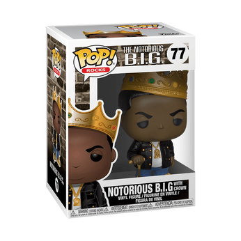 Pop! Notorious B.I.G. with Crown, Image 2