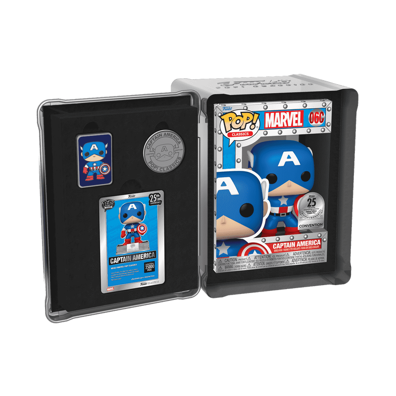 Pop! Classics Captain America Funko 25th Anniversary, , hi-res view 2