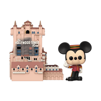 Pop! Town Hollywood Tower Hotel and Mickey Mouse, Image 1