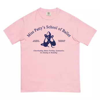 Gilmore Girls Miss Patty's School Of Ballet Comfort Colors T-Shirt, , hi-res view 2