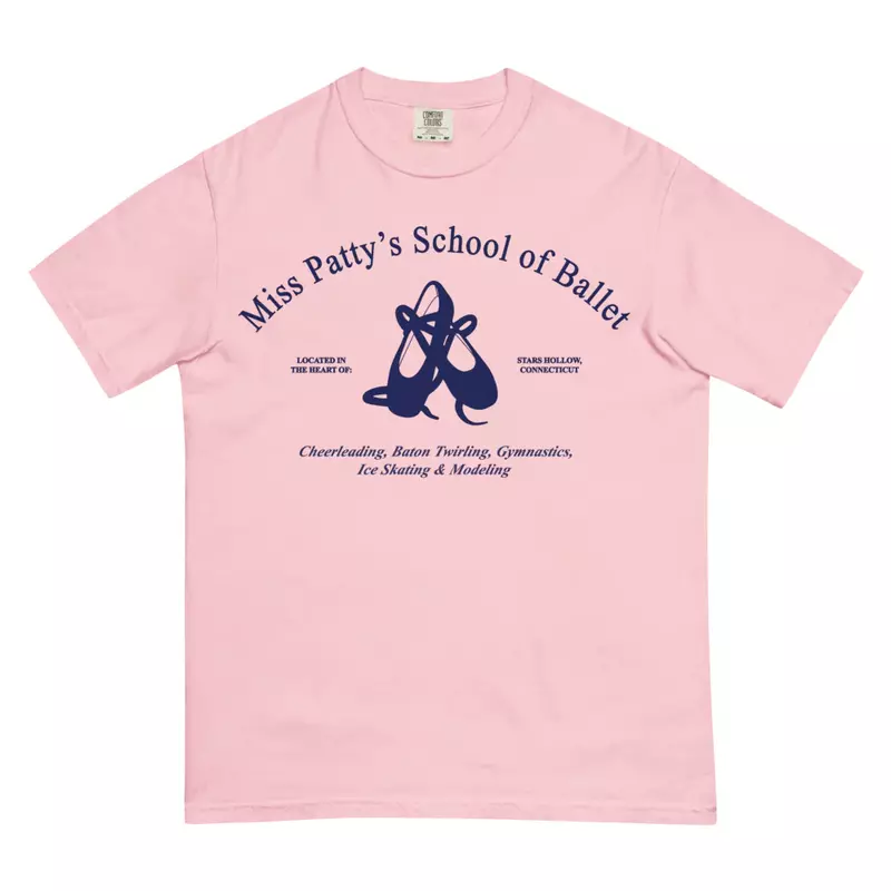 Gilmore Girls Miss Patty's School Of Ballet Comfort Colors T-Shirt, , hi-res view 2