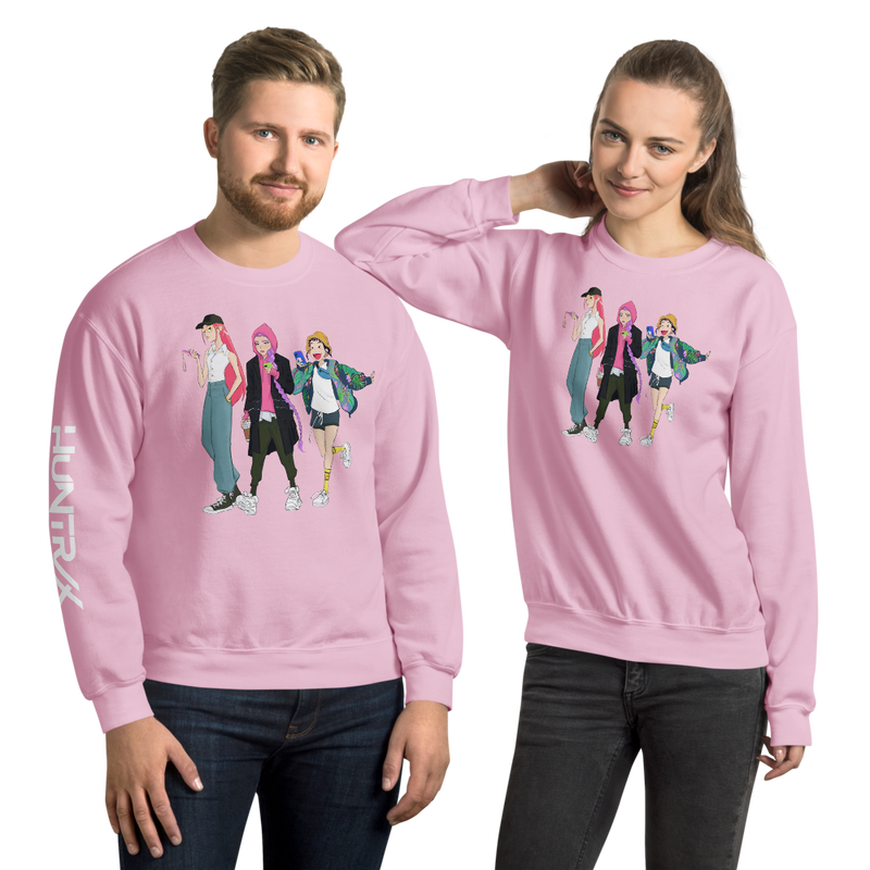 KPop Demon Hunters Off Duty HUNTR/X Sweatshirt, , hi-res view 1