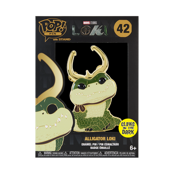 Pop! Pin Alligator Loki (Glow), Image 1