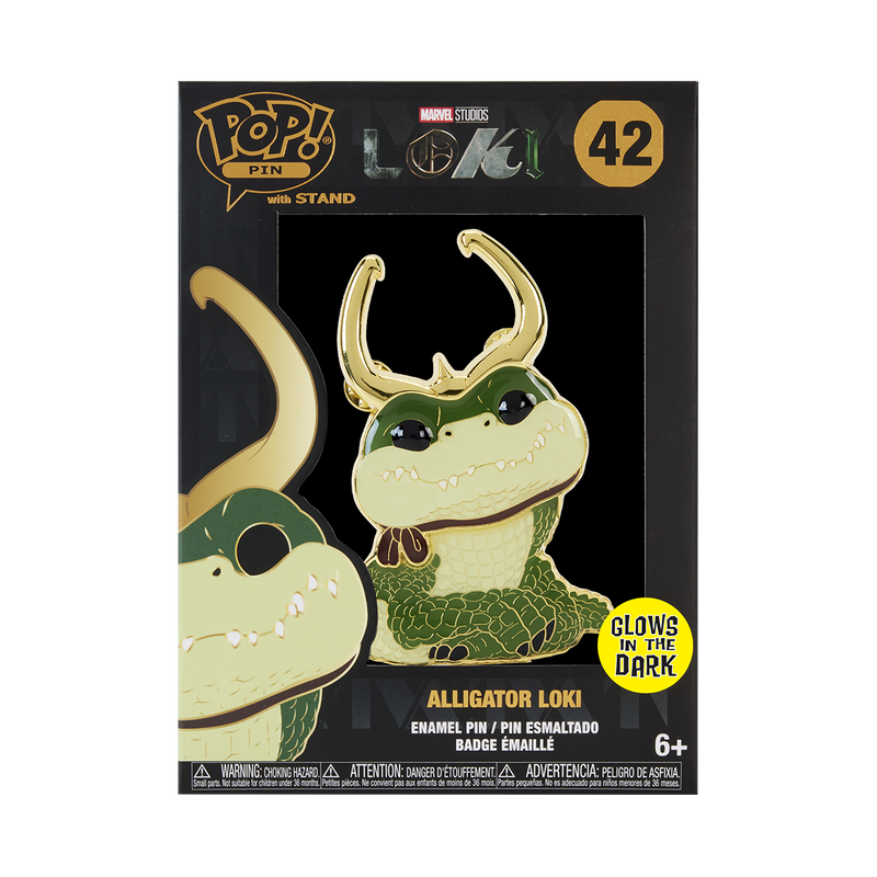 Pop! Pin Alligator Loki (Glow), , hi-res view 1