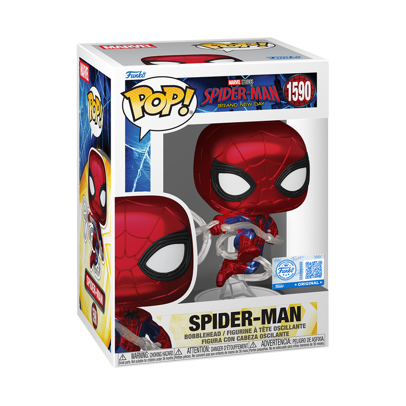 Pop! Spider-Man (Brand New Day) (Metallic), , hi-res view 2