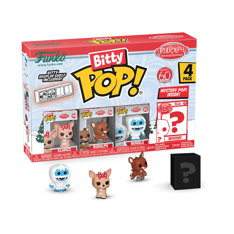 Bitty Pop! Rudolph the Red-Nosed Reindeer 4-Pack Series 2, , hi-res view 1