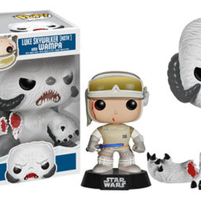 Pop! Luke Skywalker (Hoth) and Wampa, , hi-res view 1