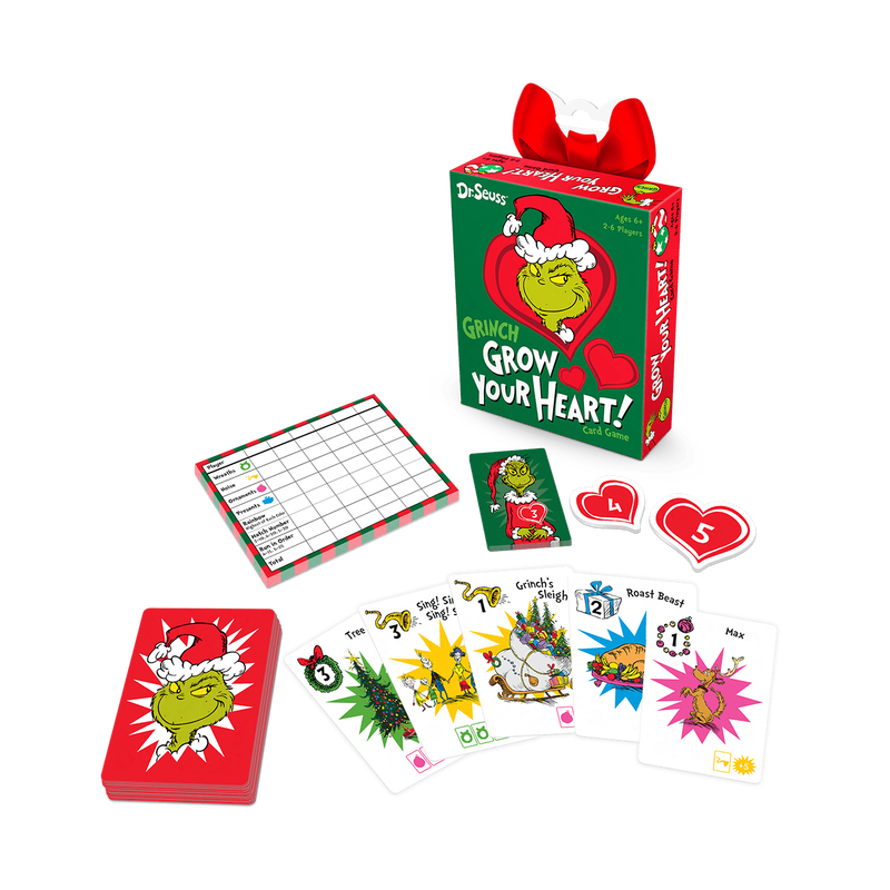 Dr. Seuss Grinch Grow Your Heart Card Game, , hi-res view 2