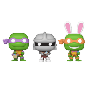Pocket Pop! Easter Donatello, Shredder & Michelangelo 3-Pack, Image 2