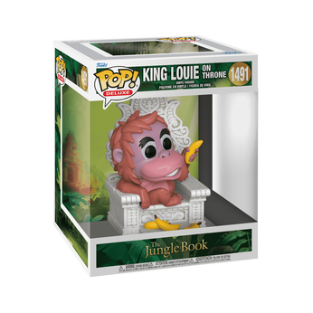 Pop! Deluxe King Louie on Throne, Image 2