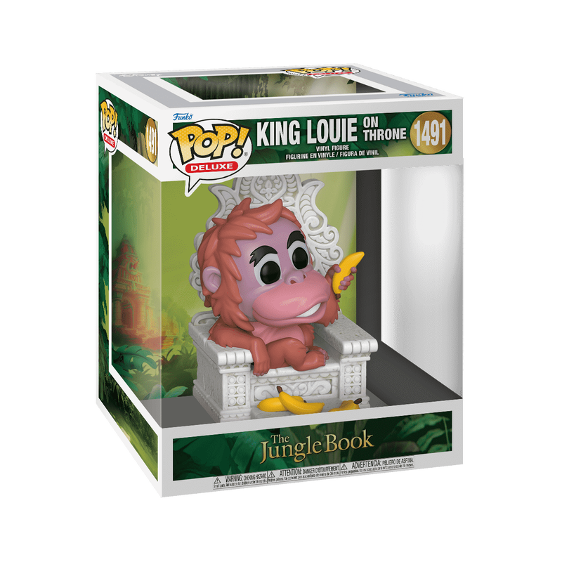 Pop! Deluxe King Louie on Throne, , hi-res view 2