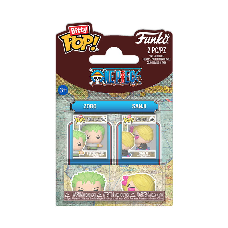 Bitty Pop! Zoro & Sanji 2-Pack, , hi-res view 1