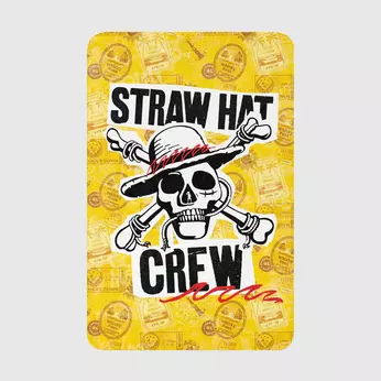 One Piece Straw Hat Crew Luffy Sherpa Blanket, , hi-res view 2