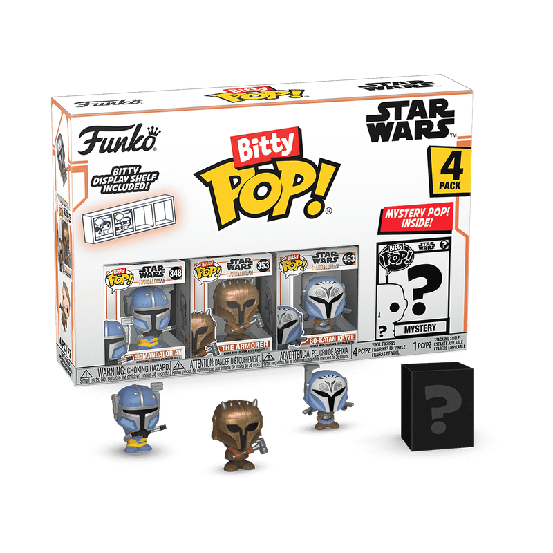 Bitty Pop! Star Wars The Mandalorian 4-Pack Series 1, , hi-res view 1