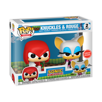 Pop! Knuckles & Rouge 2-Pack, Image 2
