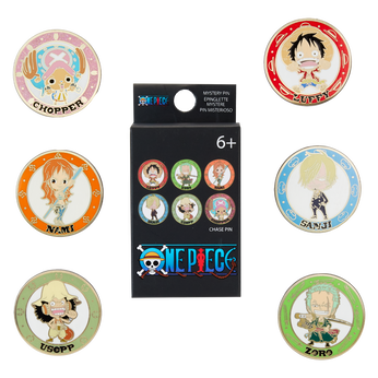 One Piece 25th Anniversary Chibi Mystery Box Pin, Image 1
