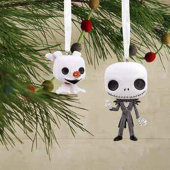 Jack Skellington & Zero Ornament, Image 1
