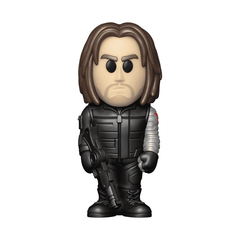 Vinyl SODA Winter Soldier (Chase) (Metallic) | From the Vault | Funko