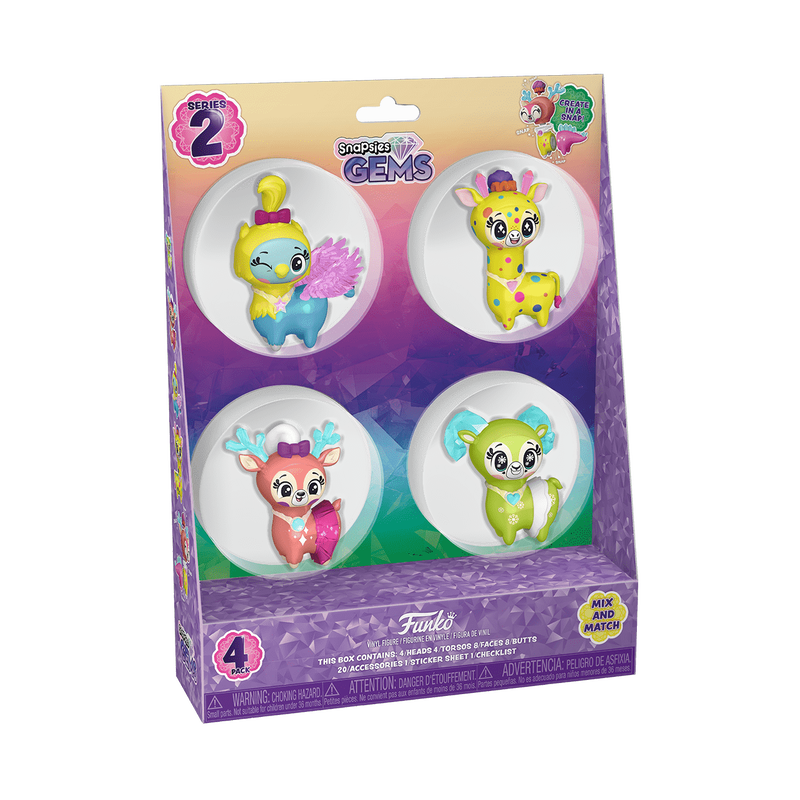 Snapsies Gems Spring 4-Pack, , hi-res view 2
