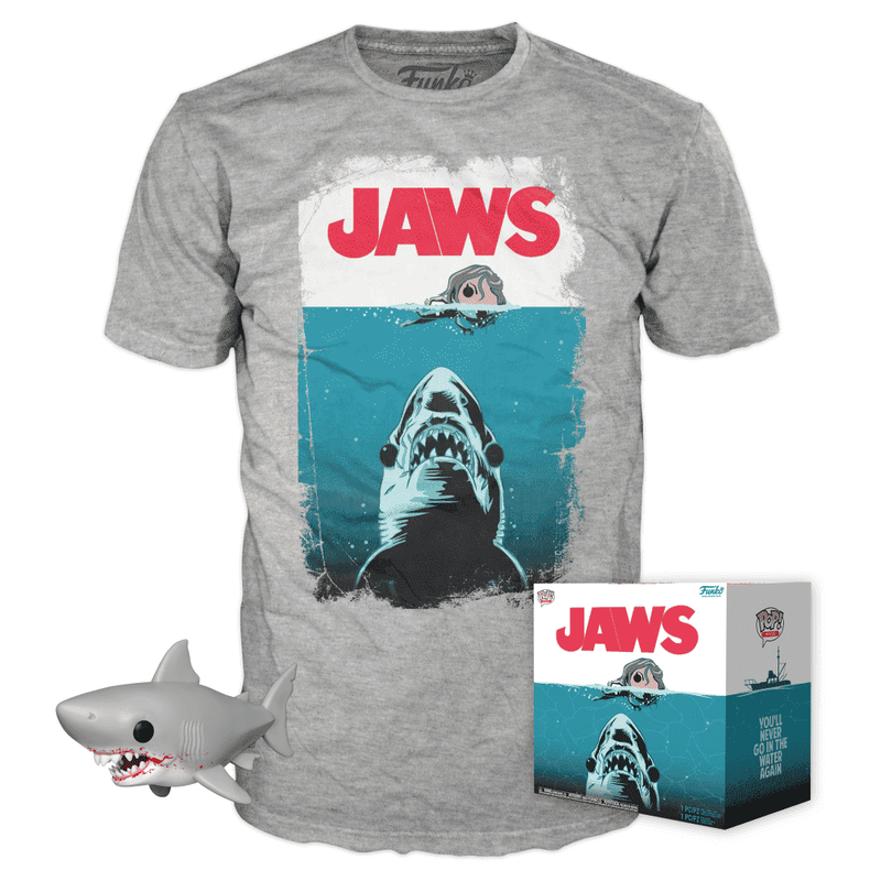 N4S POP & Tee: JAWS - Shark with Blood, , hi-res view 1