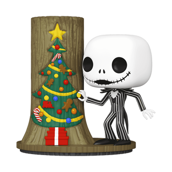 Pop! Deluxe Jack Skellington with Christmas Door, Image 1