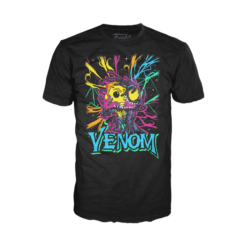 N4S POP&Tee: Venom- Eddie Brock(Blacklight)(T-Shirt), , hi-res view 1