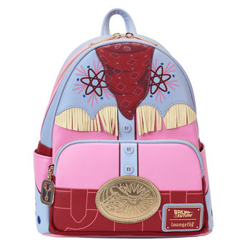 Back To The Future 40th Anniversary Marty McFly Western Cosplay Mini Backpack, Image 1