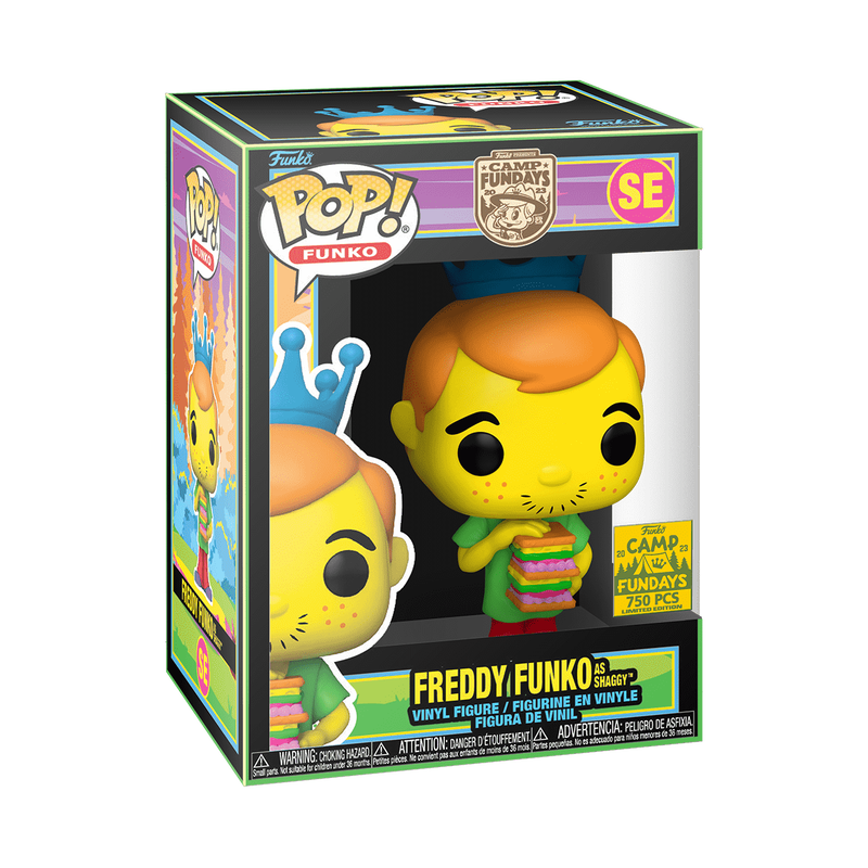 Pop! Freddy Funko as Shaggy (Black Light), , hi-res view 2