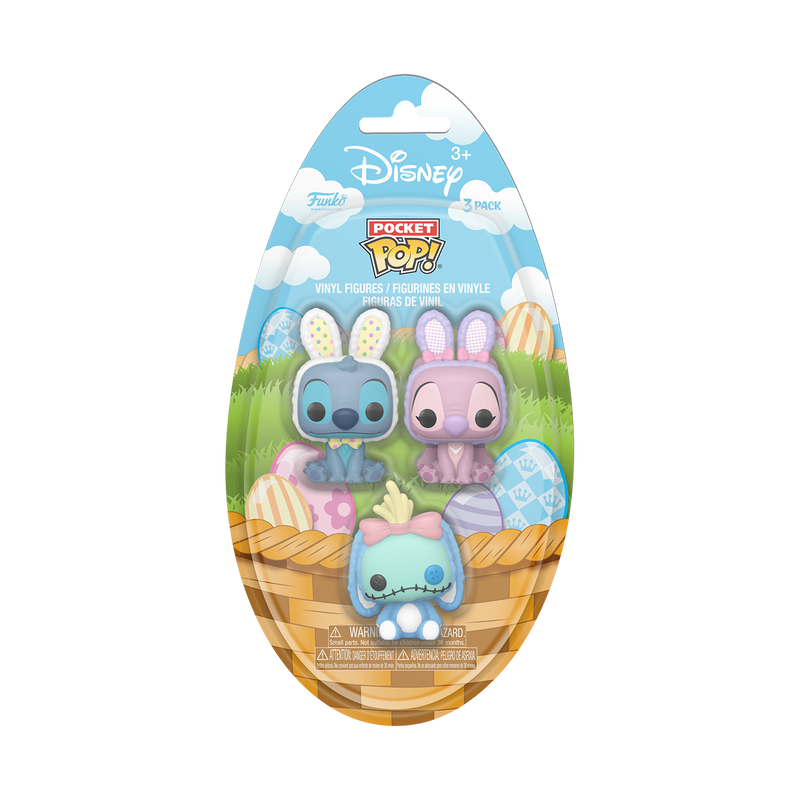 Pocket Pop! Easter Stitch, Angel, Scrump 3-Pack, , hi-res view 1