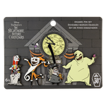 Nightmare Before Christmas Town Hall 4-Piece Pin Set 
