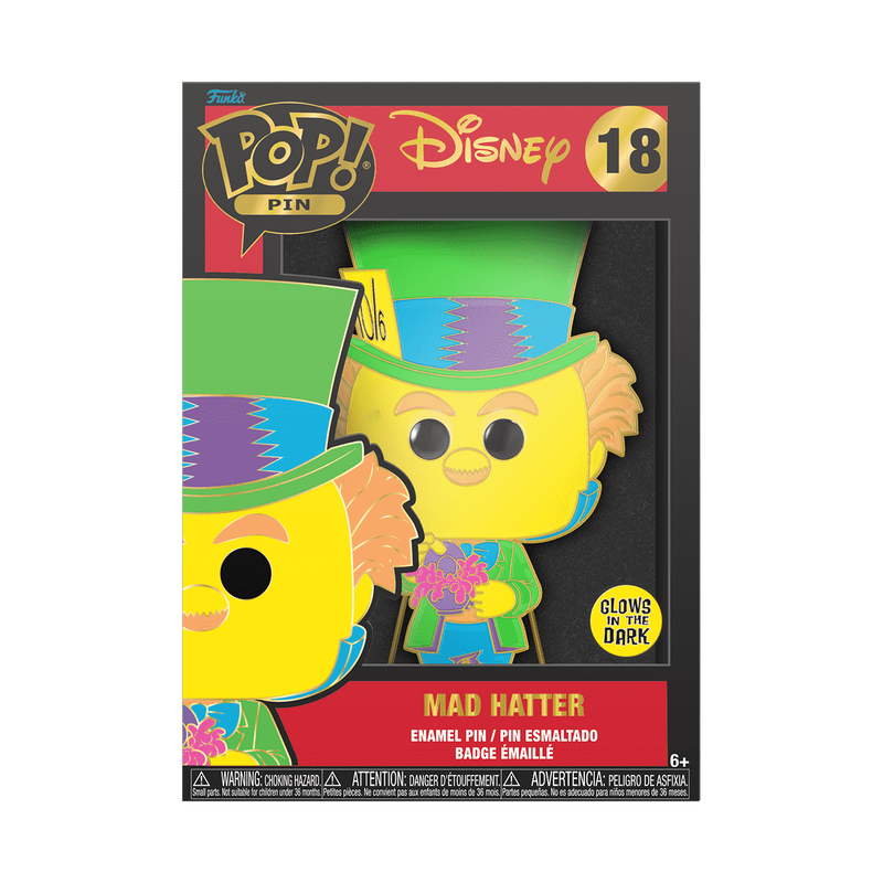 Pop! Pin Mad Hatter (Glow), , hi-res view 1