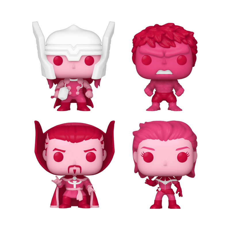 Pocket Pop! Marvel Valentines 4-Pack, , hi-res view 2