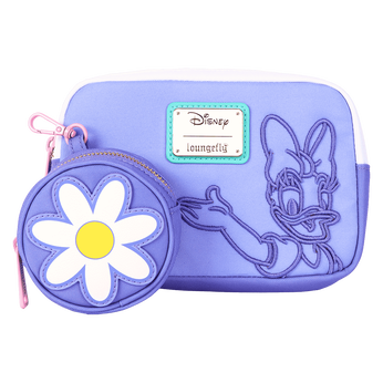 Daisy Duck 85th Anniversary Sling Crossbody Bag with Coin Bag, Image 1