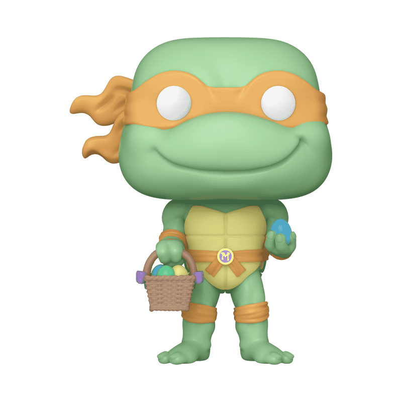 Pop! Michelangelo with Easter Basket, , hi-res view 1