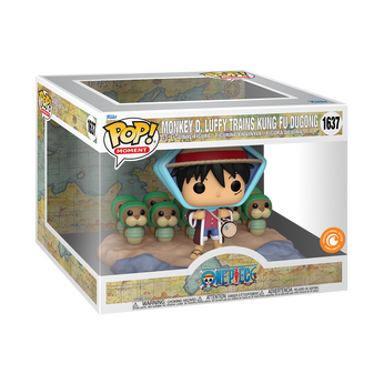 Pop! Moment Monkey D. Luffy Trains Kung Fu Dugong, Image 2